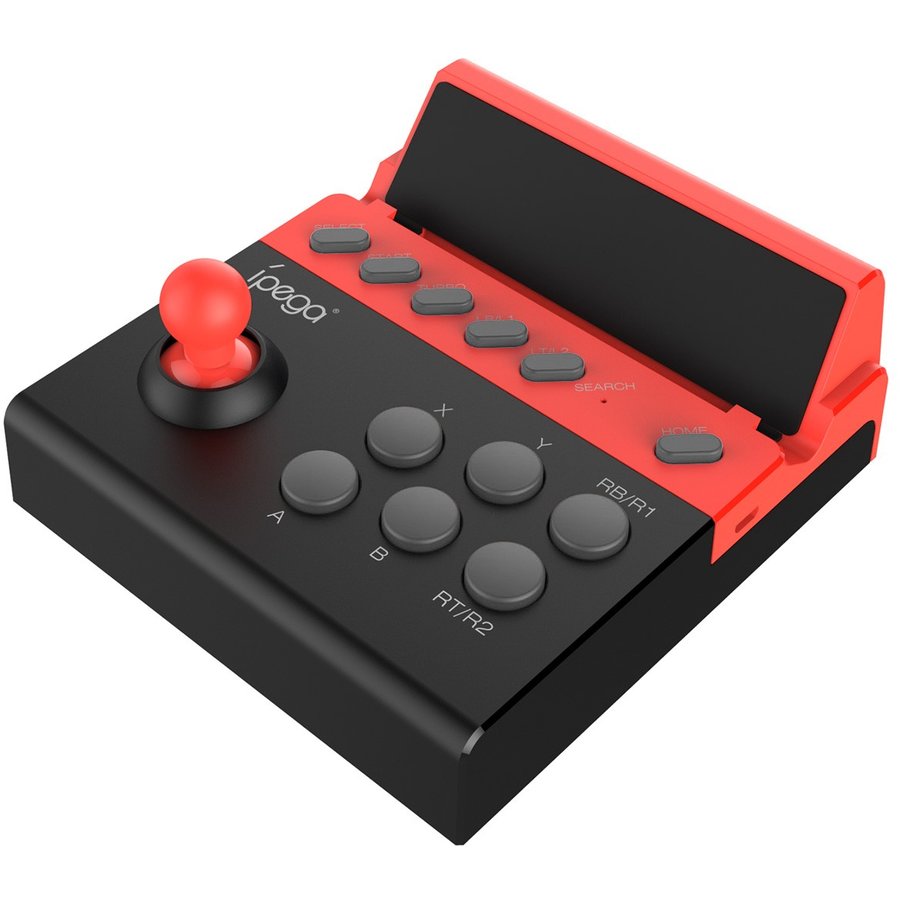 Gamepad Bluetooth PG-9135 Retro Arcade Turbo stand telefon Android iOS Negru / Rosu