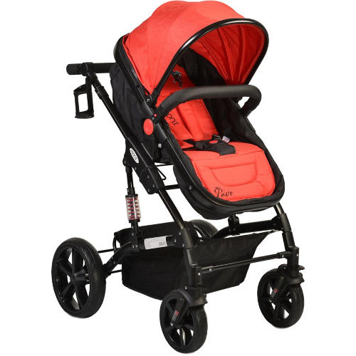 Carucior copii Transformabil 2 in 1 Pavo Rosu