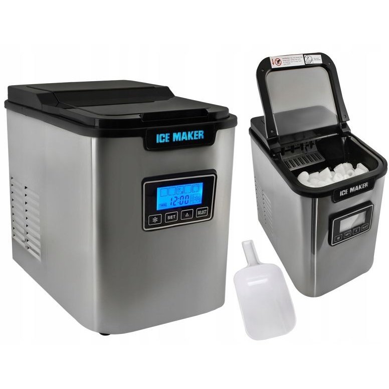 Masina de facut cuburi gheata IS00005536 120W maxim 12kg/zi Gri
