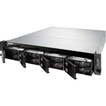 NAS Qnap TVS-871U-RP Intel Core i3-4150 4GB DDR3 Black