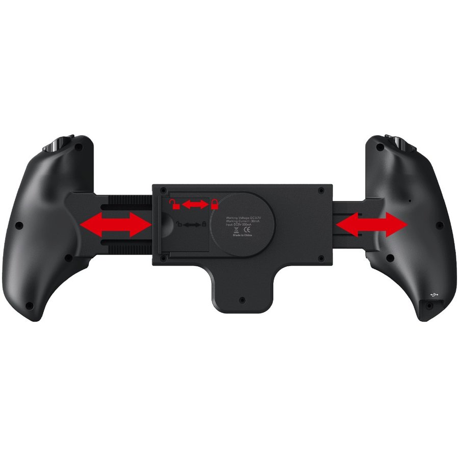 Gamepad telescopic Bluetooth Black