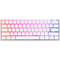 Tastatura gaming DUCKY One 2 mini Pure White RGB Cherry MX Brown Mecanica White