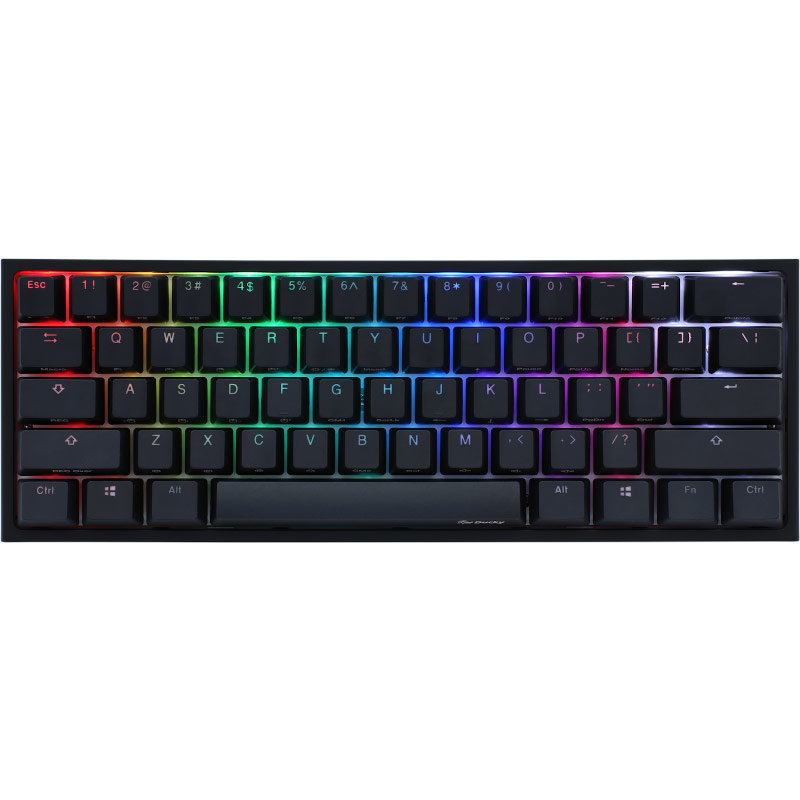 Tastatura One 2 mini V2 RGB Cherry MX Red Mecanica Black