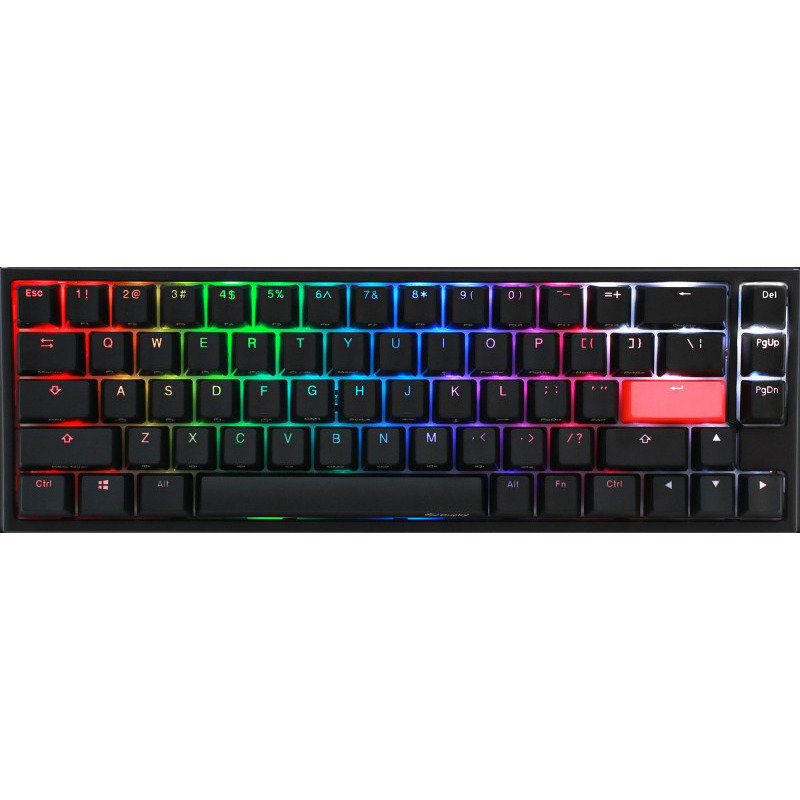 Tastatura gaming One 2 SF RGB Cherry MX Blue Mecanica Black