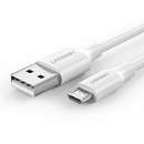 US289, USB/Micro-USB, Quick Charge 3.0, 2.4A, 2m, Alb