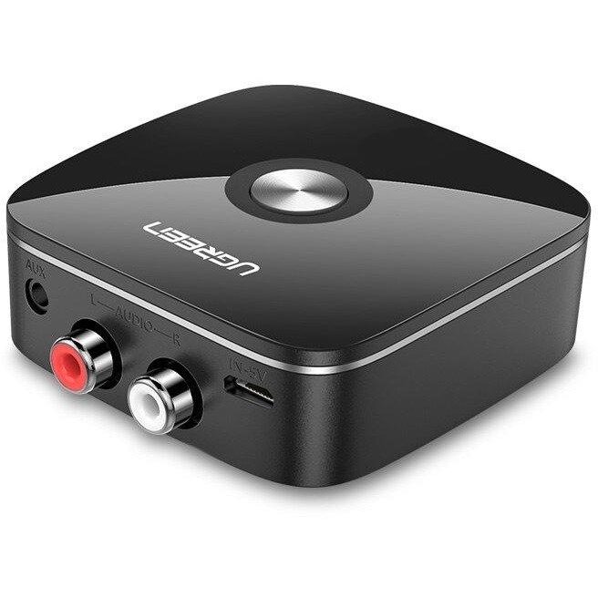 Receptor audio AUX 2x RCA Bluetooth 4.2 aptX Negru