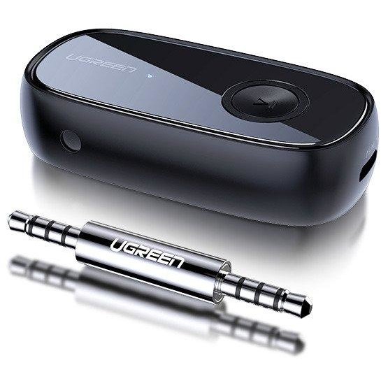 Transmitator audio CM279 AUX Bluetooth 5.0 aptX microfon incorporat Negru