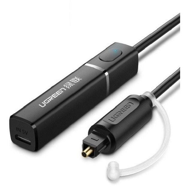 Transmitator audio Toslink Bluetooth 4.2 aptX Negru