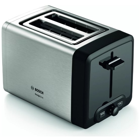 Prajitor paine compact TAT4P420 2 felii 970W Silver Black