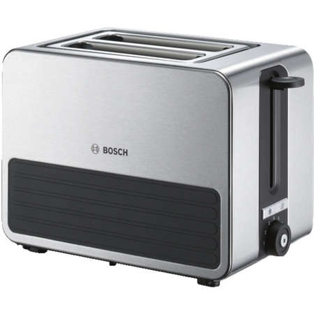 Prajitor paine compact Bosch TAT7S25 2 felii Silver Black