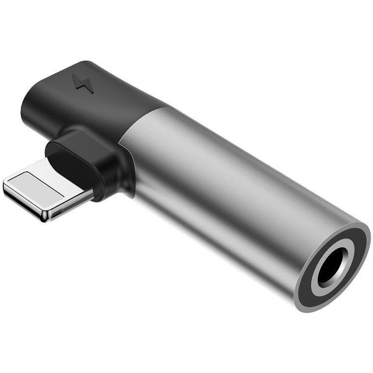 Adaptor L43 tata Lightning la mama Lightning si jack 3.5 mm 2A Silver