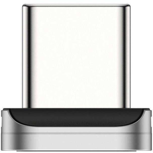 Adaptor pentru cablu Magnetic Zinc USB Type-C Silver
