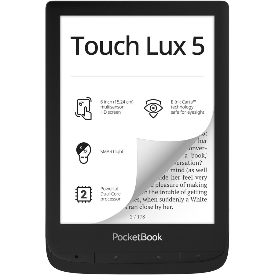 eBook reader Touch Lux 5 6 inch Wi-Fi Black