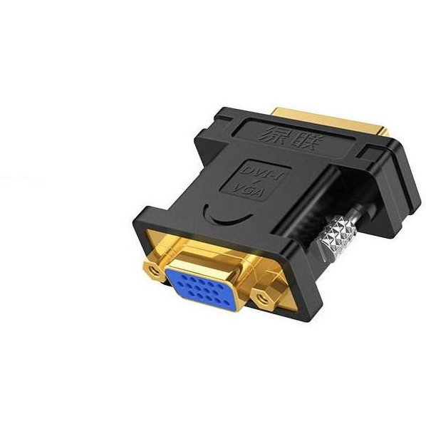 Adaptor video 20122 DVI tata - VGA mama 1080p Negru
