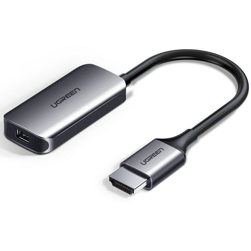 Adaptor video CM239 HDMI tata - DisplayPort mama 4K 30Hz 5V 10cm Silver