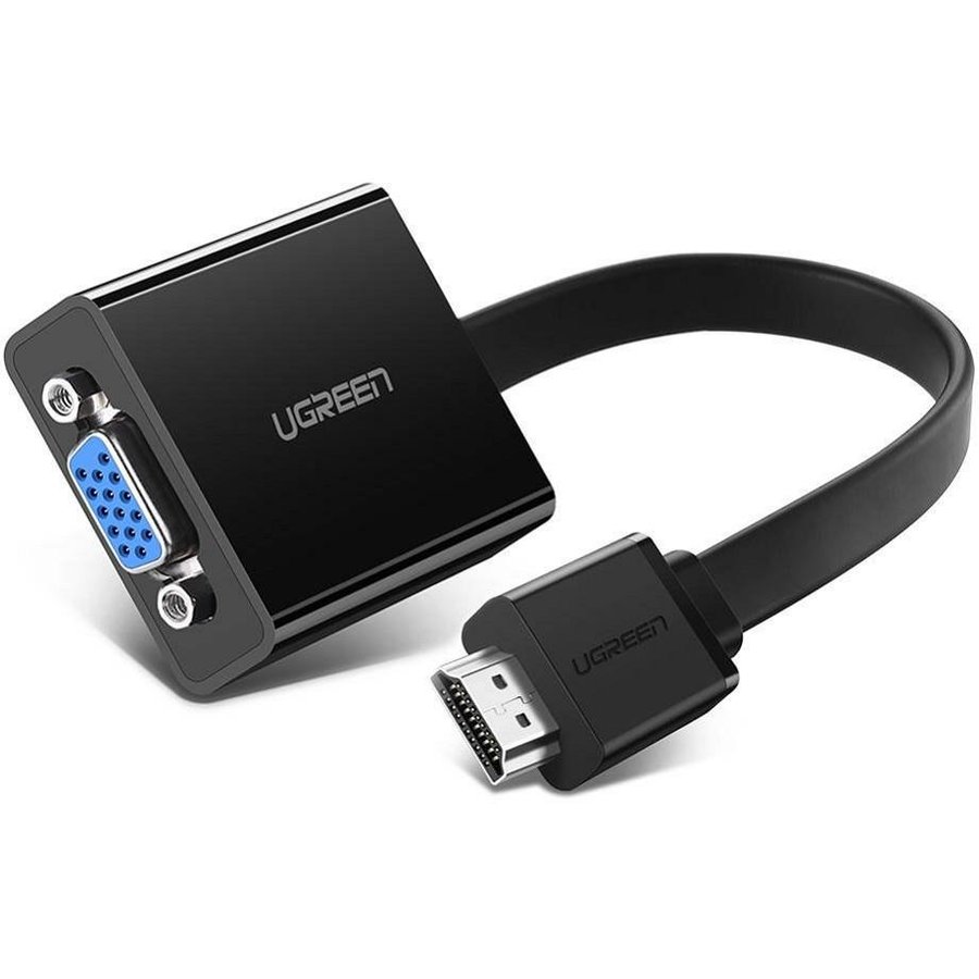 Adaptor video MM103 HDMI tata - VGA mama 1080p 60Hz 16cm Negru