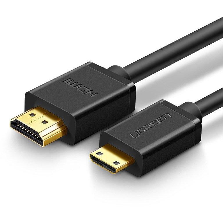 Cablu de date HD108 Mini HDMI tata - HDMI tata, 4K, 60Hz, 1.5m, Negru