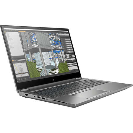 Laptop HP Zbook 15 G7 15.6 inch FHD Intel Core i7-10750H 32GB DDR4 1TB SSD nVidia Quadro T2000 4GB FPR Windows 10 Pro Dark Ash