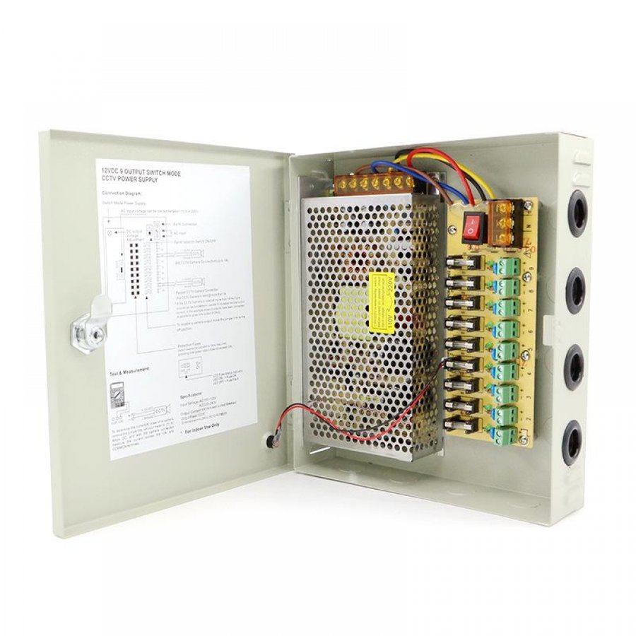 Sursa alimentare LN-IPS12V10A-9 12V 10A Metal