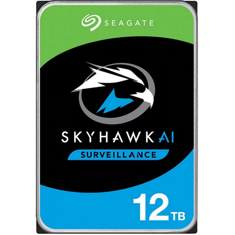 Hard disk Surveillance AI Skyhawk 12TB 7200 RPM SATA 3.5 inch CMR Helium BLK