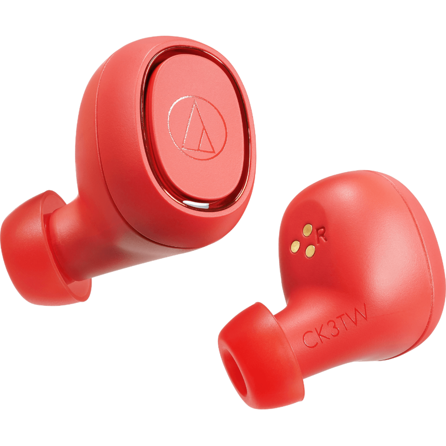 Casti ATH-CK3TW True Wireless Red
