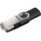 Memorie USB Hama 104302 Rotate USB 2.0 64GB Negru / Argintiu