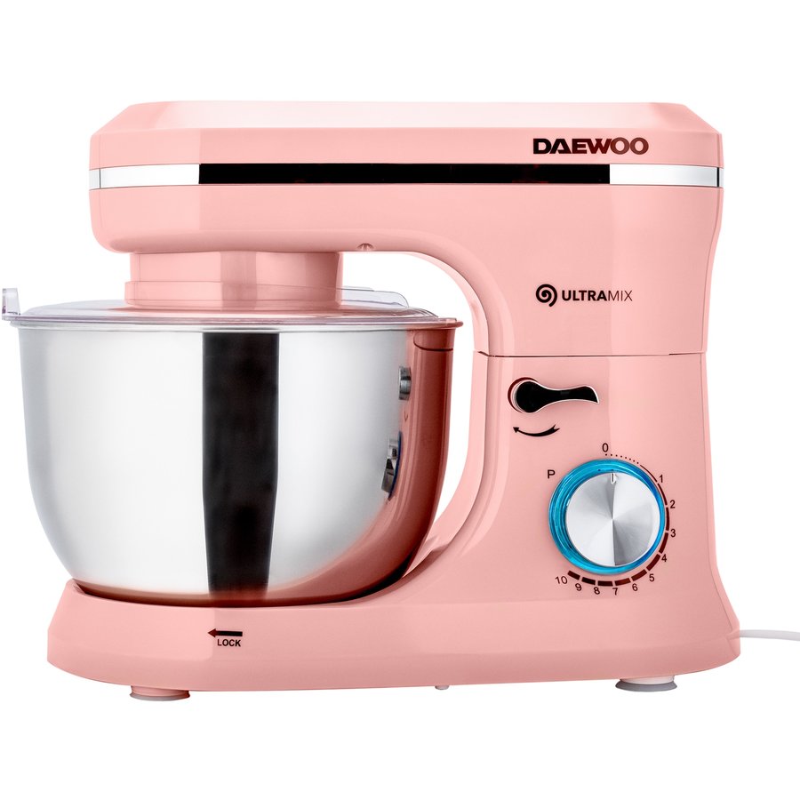 Mixer cu bol DHM150P 4.5 Litri 10 viteze 1600W Roz