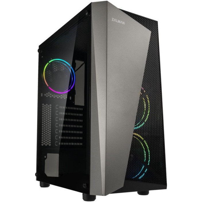 Carcasa S4 Plus SECC Steel ATX Mid Tower Fara Sursa Black