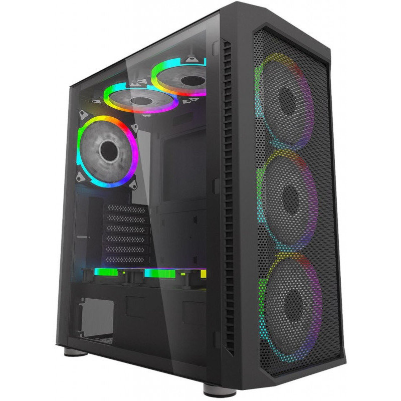 Carcasa Tanker SPCC Steel ATX Mid Tower Fara sursa Black