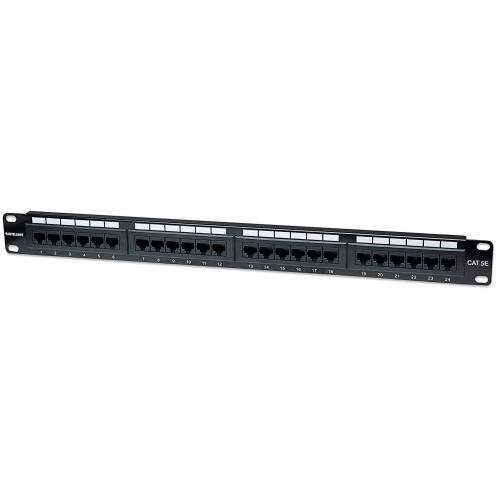 Patch Panel 19 inch 1U Black