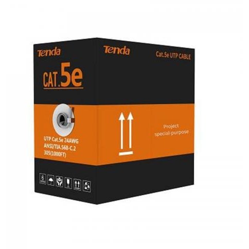 Cablu de retea UTP Cat 5e 305m Grey