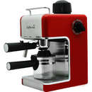Espressor cafea Samus Caffeccino Putere 800W Rezervor Apa 0.24l Dispozitiv Spumare Capacitate 4 Cesti Rosu