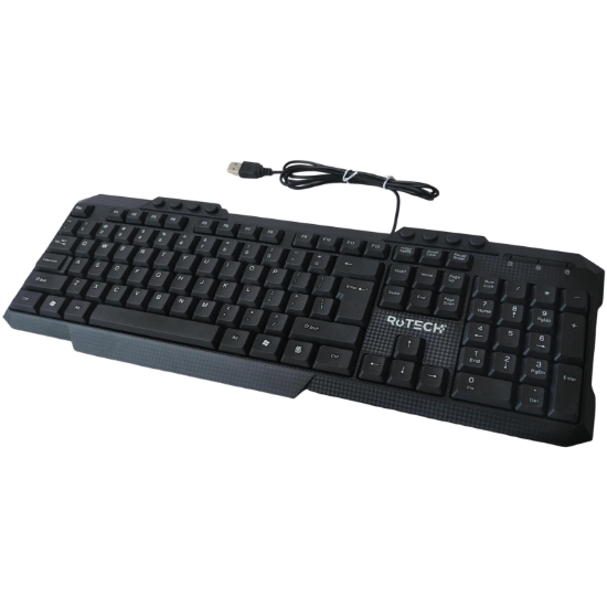 Tastatura Multimedia 50229 Design Ergonomic Taste Numerice Negru