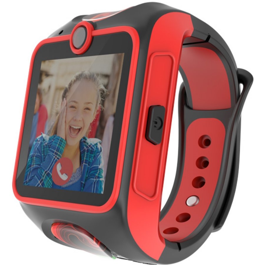 Smartwatch Junior Display TFT LCD 3G Conectivitate WiFi Bluetooth Negru/Rosu