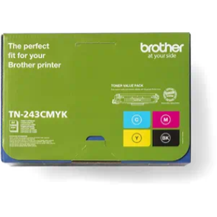 Set Toner Brother TN243CMYK 1000 Pagini Cyan Magenta Yellow Black