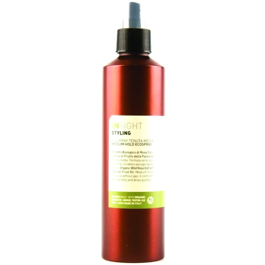 Spray fixare puternica cu extract de piersica In Ecospray 250 ml