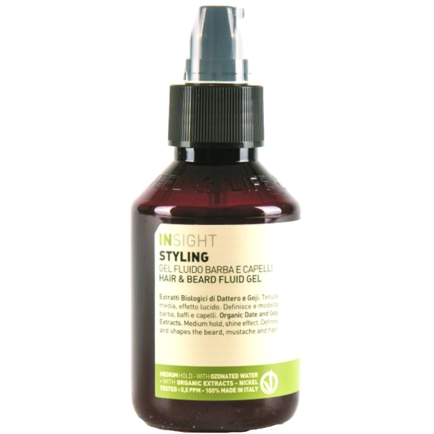 Gel pentru par si barba cu extract de curmale In Hair and Beard 100 ml