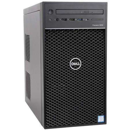 Sistem desktop Dell Precision 3630 Intel Core i7-8700 16GB DDR4 1TB HDD 256GB SSD nVidia Quadro P1000 4GB Windows 10 Pro 3Yr BOS Black