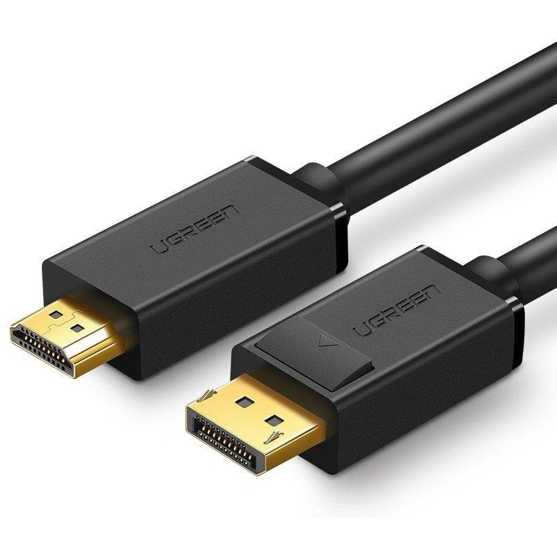Cablu video DP101 DisplayPort tata - HDMI tata FullHD 3m Negru