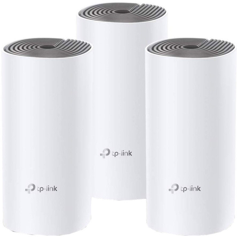 Sistem Wireless Mesh Deco P9 2x LAN White 3 Buc