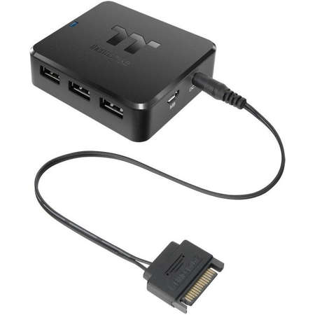 Hub USB Thermaltake H200 Plus Negru