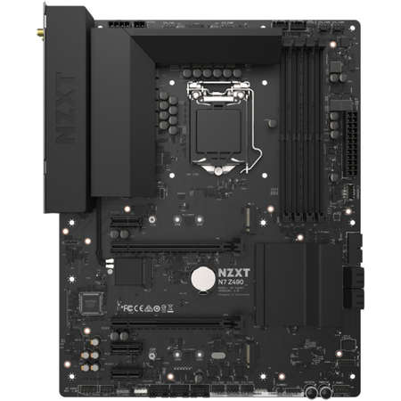 Placa de baza NZXT N7 Z490 Matte Black Intel LGA1200 ATX
