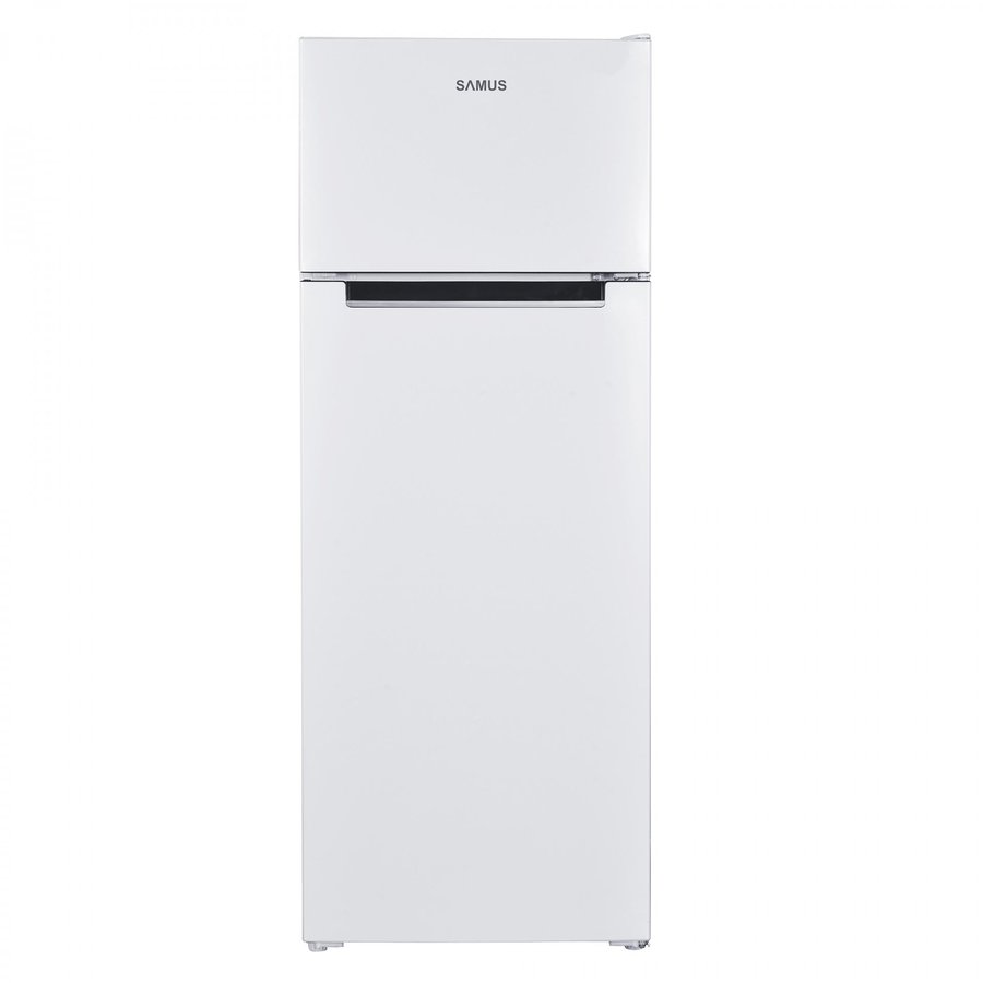 Frigider SW281A+ Capacitate Totala Neta 205 litri 4 Rafturi Sticla Dezghetare automata Alb