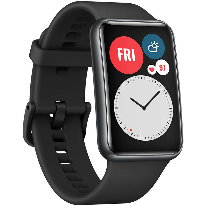 Smartwatch Watch Fit Graphite Black