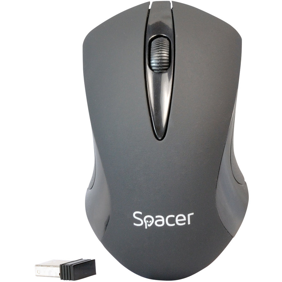 Mouse Wireless SPMO-W12 Negru