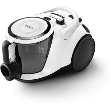 Aspirator fara sac Bosch BGS41K332 Putere 550W Tehnologie AirCycle Filtru igienic HEPA Alb/Negru