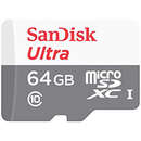 Card Sandisk microSDXC Ultra 64GB 100Mbs Clasa 10