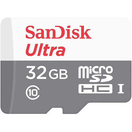 Card Sandisk microSDHC Ultra 32GB 100Mbs Clasa 10 cu adaptor SD