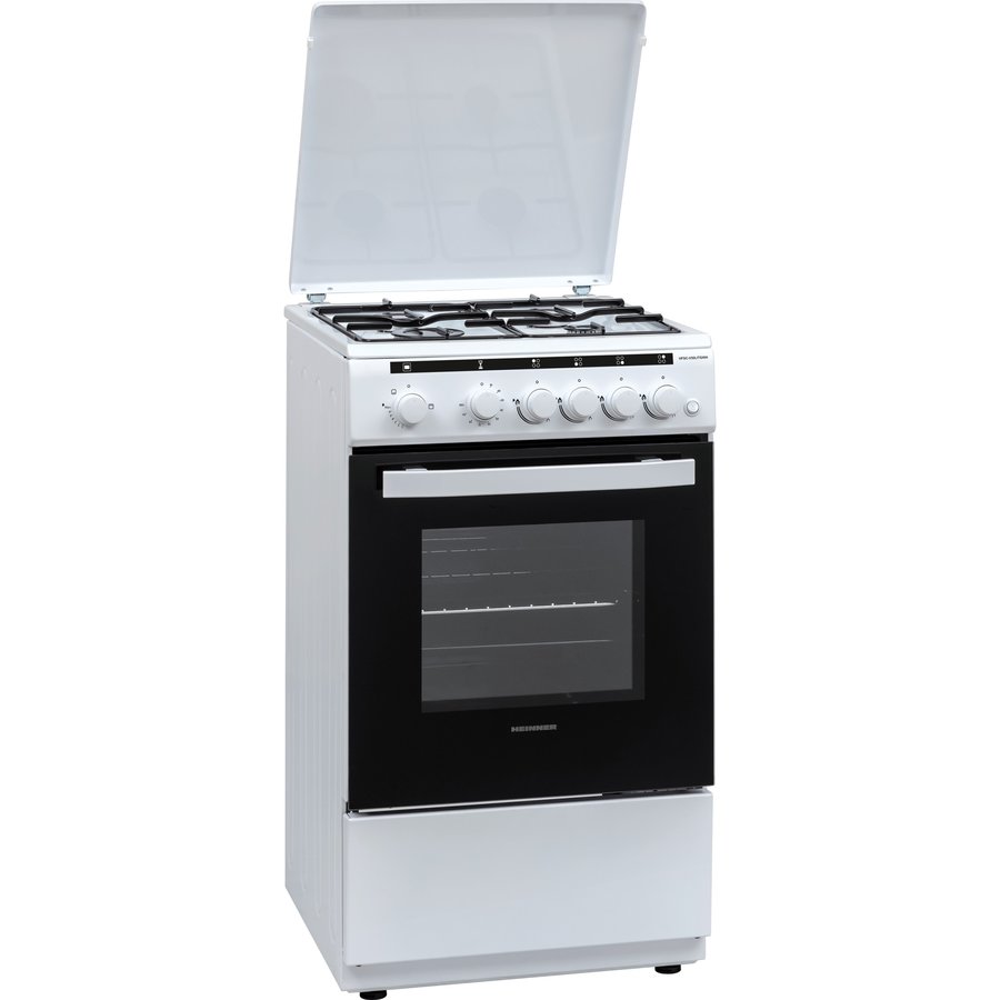 Aragaz HFSC-V50LITGWH Gaz 4 arzatoare 50 Litri Alb