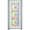 Carcasa Corsair iCUE 4000X RGB Tempered Glass White